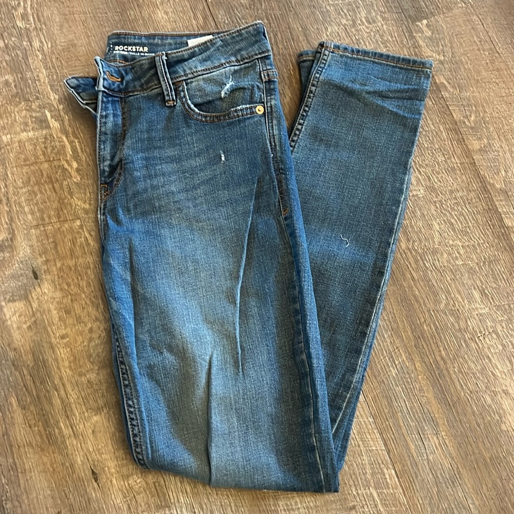 Old Navy Rockstar Jeans. Size 8 tall.